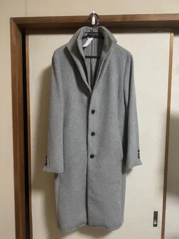 TENORAS 티노라스 스탠드 칼라 롱 코트