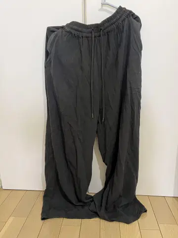 블랙 레이온 팬츠 M 사이즈