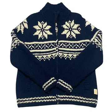 [ 새상품급 ] SCOTCH&SODA 스웨터 집업 네이비 M