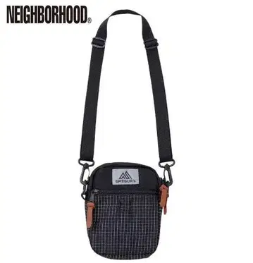 미사용 새상품 NEIGHBORHOODxGREGORY 숄더백 블랙