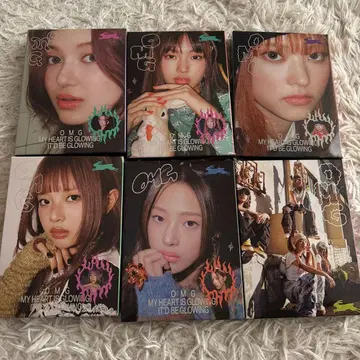 New jeans OMG 앨범 6종 세트 누락 없음