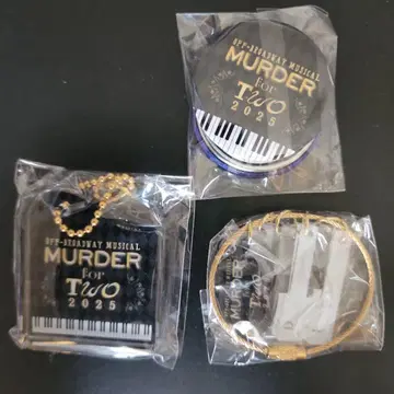 MURDER for Two 2025 캡슐 토이 머더 포 투