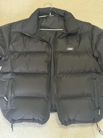 XLARGE 블랙 다운 자켓 M