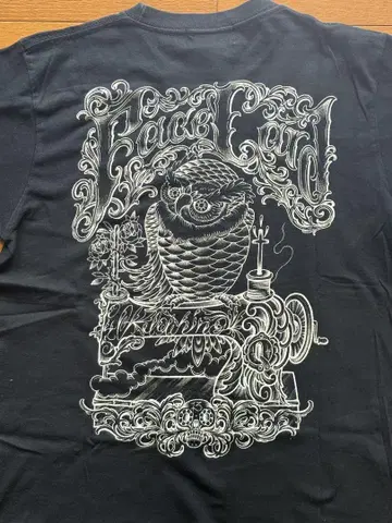 kustom style 크루넥 티셔츠