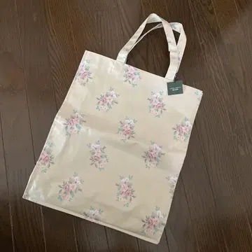 로라 애슐리 토트백 비닐 코팅