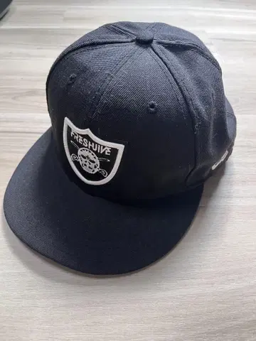 FRESHIVE 블랙 야구 모자 7 3/4