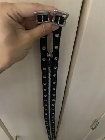 아일렛 가죽 벨트