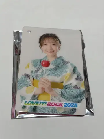 LOVE IT! ROCK 2025 키링 라비토 락 미나미고 쿄코 아나운서