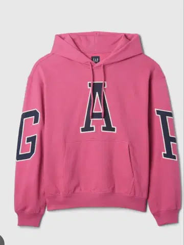 헤비 웨이트 GAP 로고 후드티