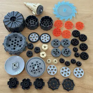 LEGO 테크닉 부품 기어 타이어 특수 부품 묶음 판매