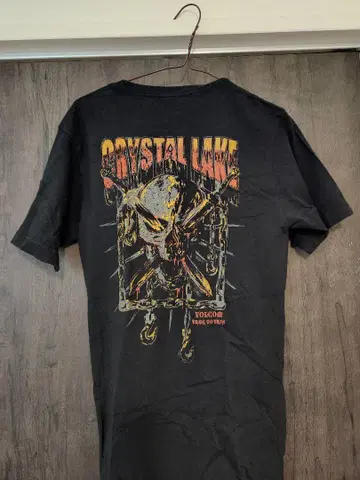 CRYSTAL LAKE Volcom T셔츠 블랙