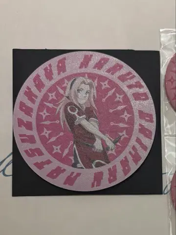 NARUTO 특전 코스터 하루노 사쿠라