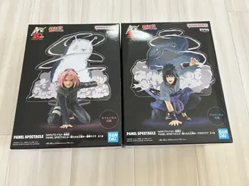 NARUTO 돌풍전 우치하 사스케 하루노 사쿠라 피규어