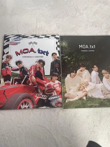 TOMORROW X TOGETHER MOA.txt 사진집