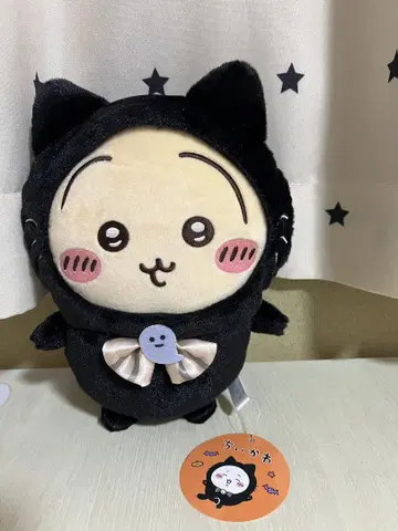치이카와 (먼작귀) 검은 고양이 봉제 인형 토끼