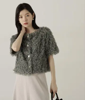 [WEB 한정 컬러 그린] 앞뒤 2WAY 페더얀 상의