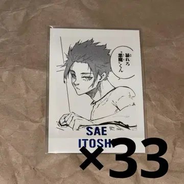 블루 록 이토시 사에 파샤코레 33장 세트