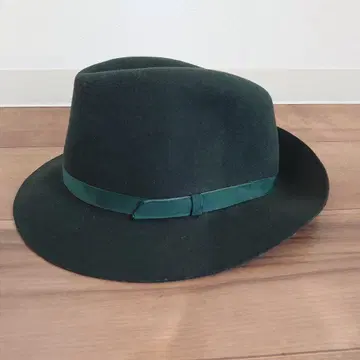 L.L.Bean 잉글랜드제 빈티지 울 햇 다크 그린