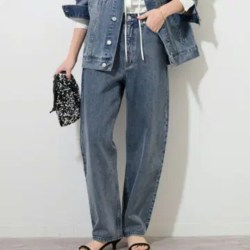 새상품급 JOURNALSTANDARDrelume 커브 데님 블루 38