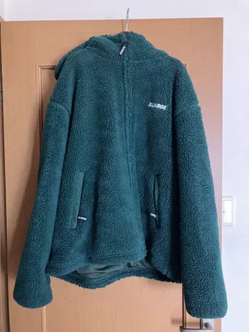 XLARGE 플리스 자켓 L 사이즈 그린