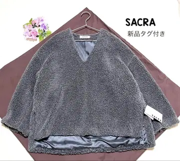 SACRA 퍼 자켓 푸들 여성용 보아 자켓 풀오버