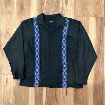 Schott 라인 2톤 울 셔츠 2XL