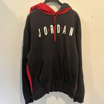마지막 가격 인하 JORDAN 블랙 레드 후드티 맨투맨 M 사이즈