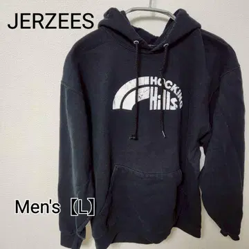 z99 [JERZEES] 후드티 (남성용 L) 블랙