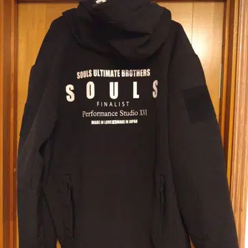 SOULS ULTIMATE BROTHERS 후드 부착 자켓 L