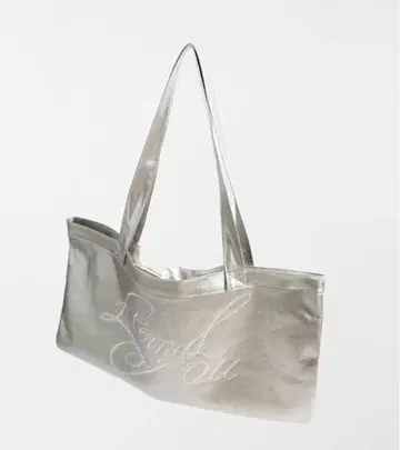 eternal you 토트백 백 스퀘어 pearl silver
