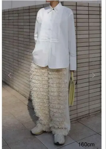 마차트 컷 자카드 이지 팬츠 (아이보리) machatt