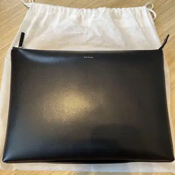 Paul Smith 시티 엠보싱 2WAY 가죽 클러치 백