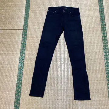 누디진 블랙 데님