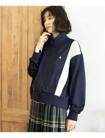미사용 POLO BCS 트랙 자켓 블루종 네이비 short