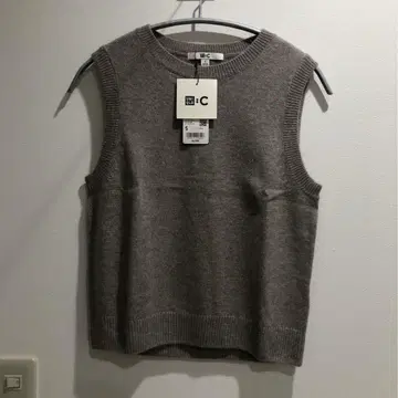 유니클로 UNIQLO C 캐시미어 캐시미어 크루넥 숏 스웨터