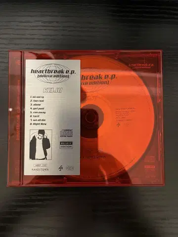 KEIJU heartbreak e.p. 디럭스 에디션 CD