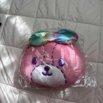 새상품 헬로키티 미니백 봉제인형 퍼스 핑크 타이니참