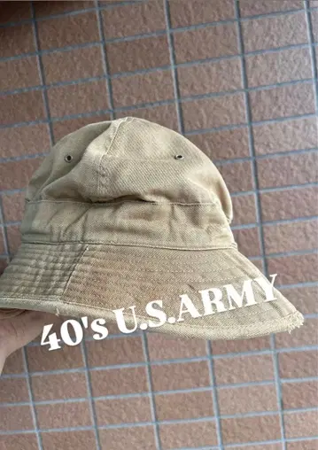 1940's WW2 U.S.ARMY COTTON HAT