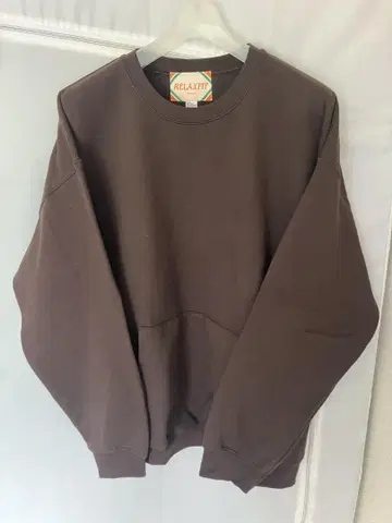 supermarket relaxfit pocket muff 브라운 XL