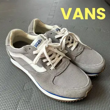 VANS 그레이 레트로 스타일 스니커즈 24cm