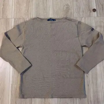 SAINT JAMES OUESSANT 무지 티셔츠 카멜