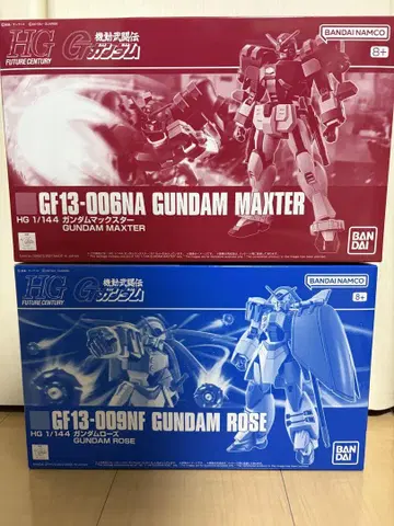 [ 미개봉품 ] HG 1/144 건담 로즈 & 건담 맥스 터