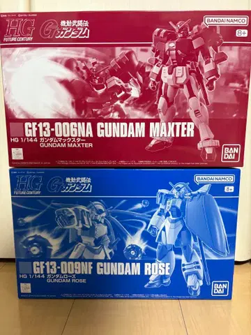 [ 미개봉품 ] HG 1/144 건담 로즈 & 건담 맥스 터