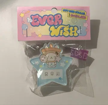EVER WISH 위시 NCT WISH 에버랜드 네임택 유우시