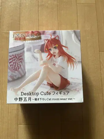 5등분의 신부 피규어 나카노 이츠키 Desktop Cute