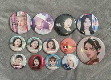 TWICE 채영 캔뱃지 세트