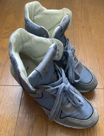 VOILE BLANCHE 하이컷 인힐 스니커즈 사이즈 36