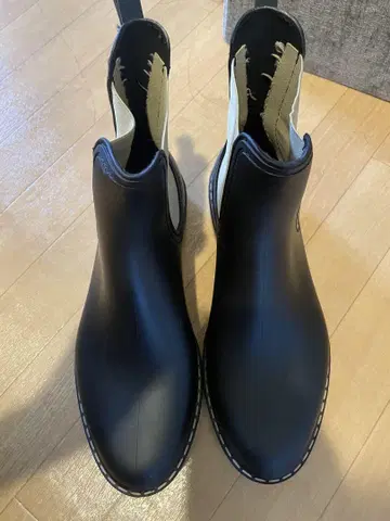 igor 블랙 사이드 고어 레인부츠