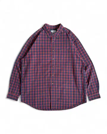 90s L.L.Bean 체크 셔츠
