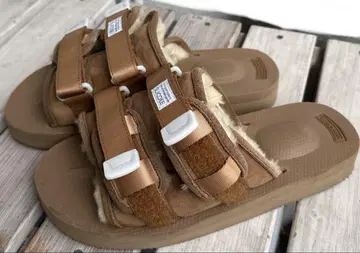 SUICOKE 브라운 스트랩 샌들 suicoke x beams